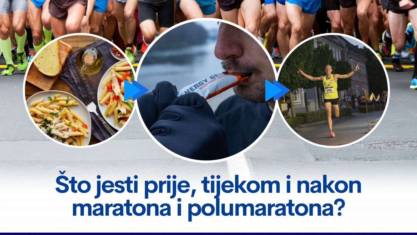 Što jesti prije, tijekom i nakon maratona i polumaratona?