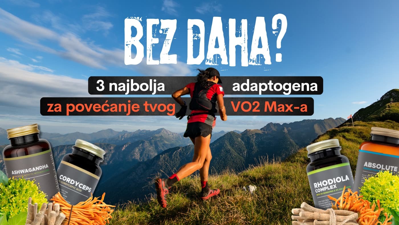 Bez daha? 3 najbolja adaptogena za povećanje tvog VO2 Max-a