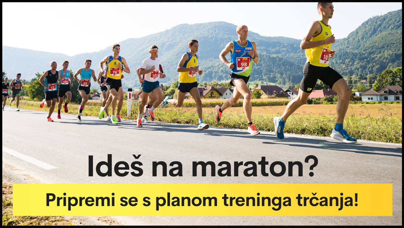 Ideš na maraton? Pripremi se uz trkački plan treninga