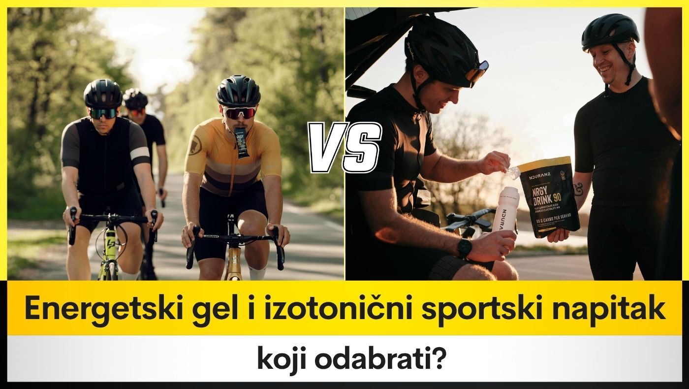 Energetski gel i izotonični sportski napitak — koji odabrati? 