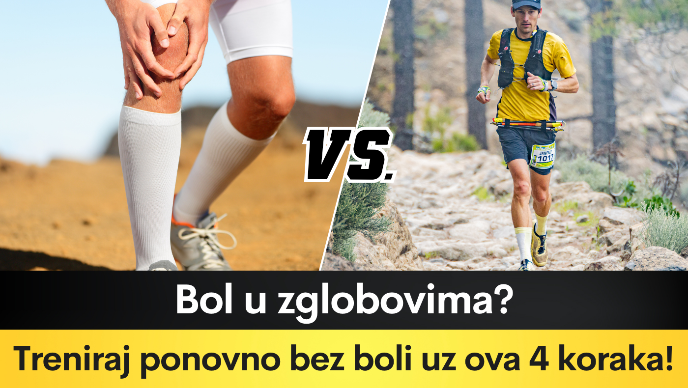 Bol u zglobovima? Treniraj ponovno bez boli uz ova 4 koraka!