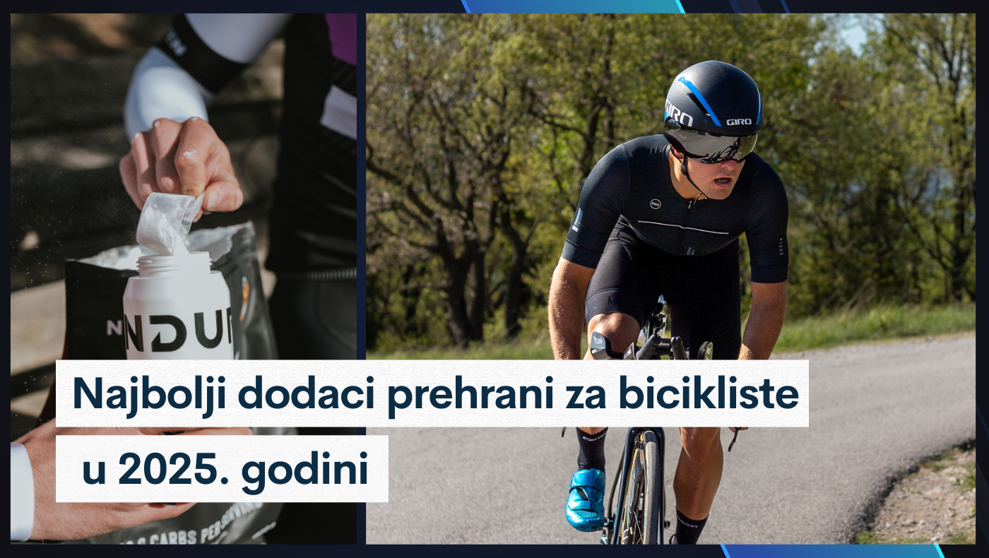 Najbolji dodaci prehrani za bicikliste u 2025. godini