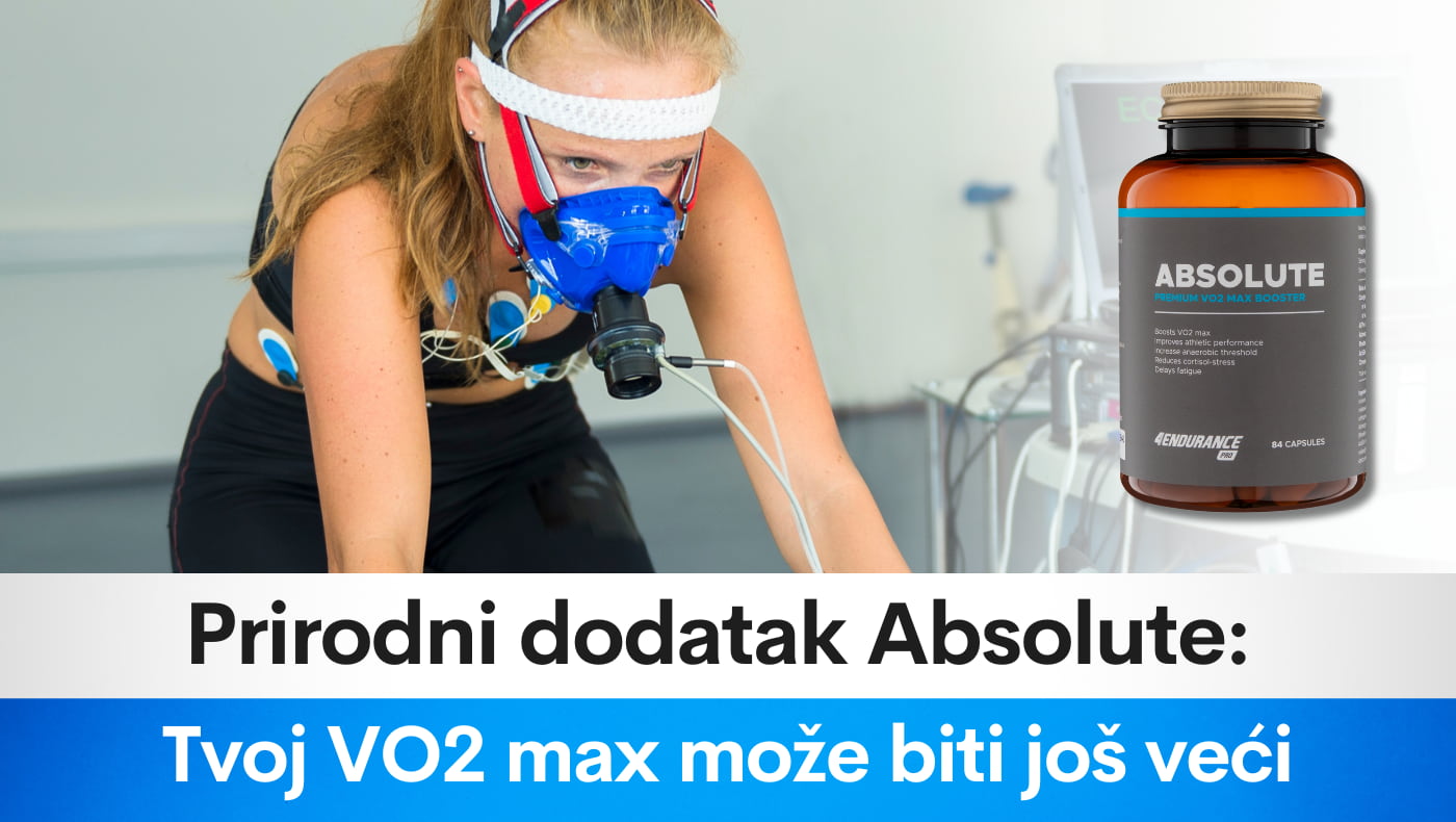 Prirodni dodatak Absolute: Tvoj VO2 max može biti još veći