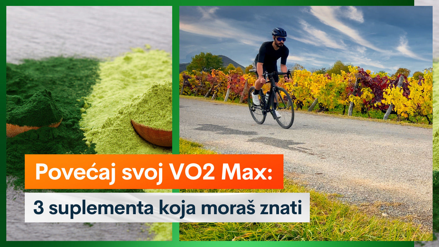 Povećaj svoj VO2 Max 3 suplementa koja moraš znati