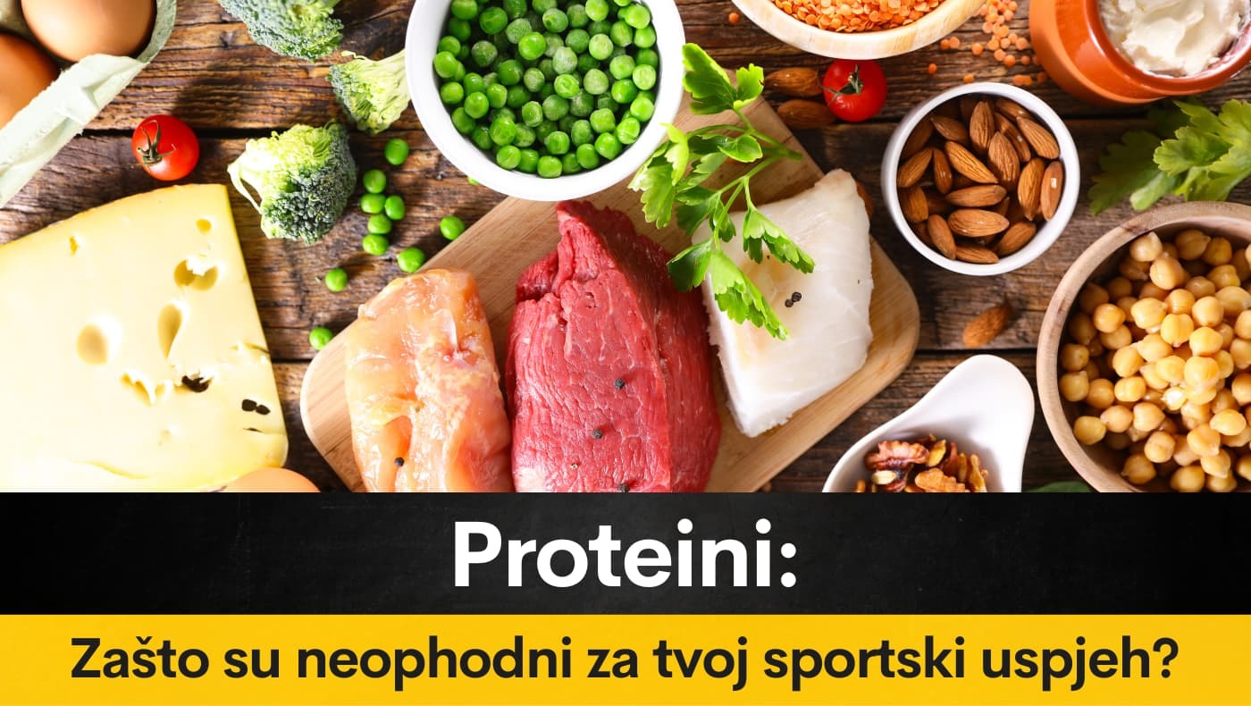 Proteini: Zašto su neophodni za tvoj sportski uspjeh?