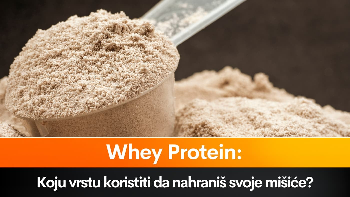 Whey protein: Koju vrstu koristiti da nahraniš svoje mišiće?