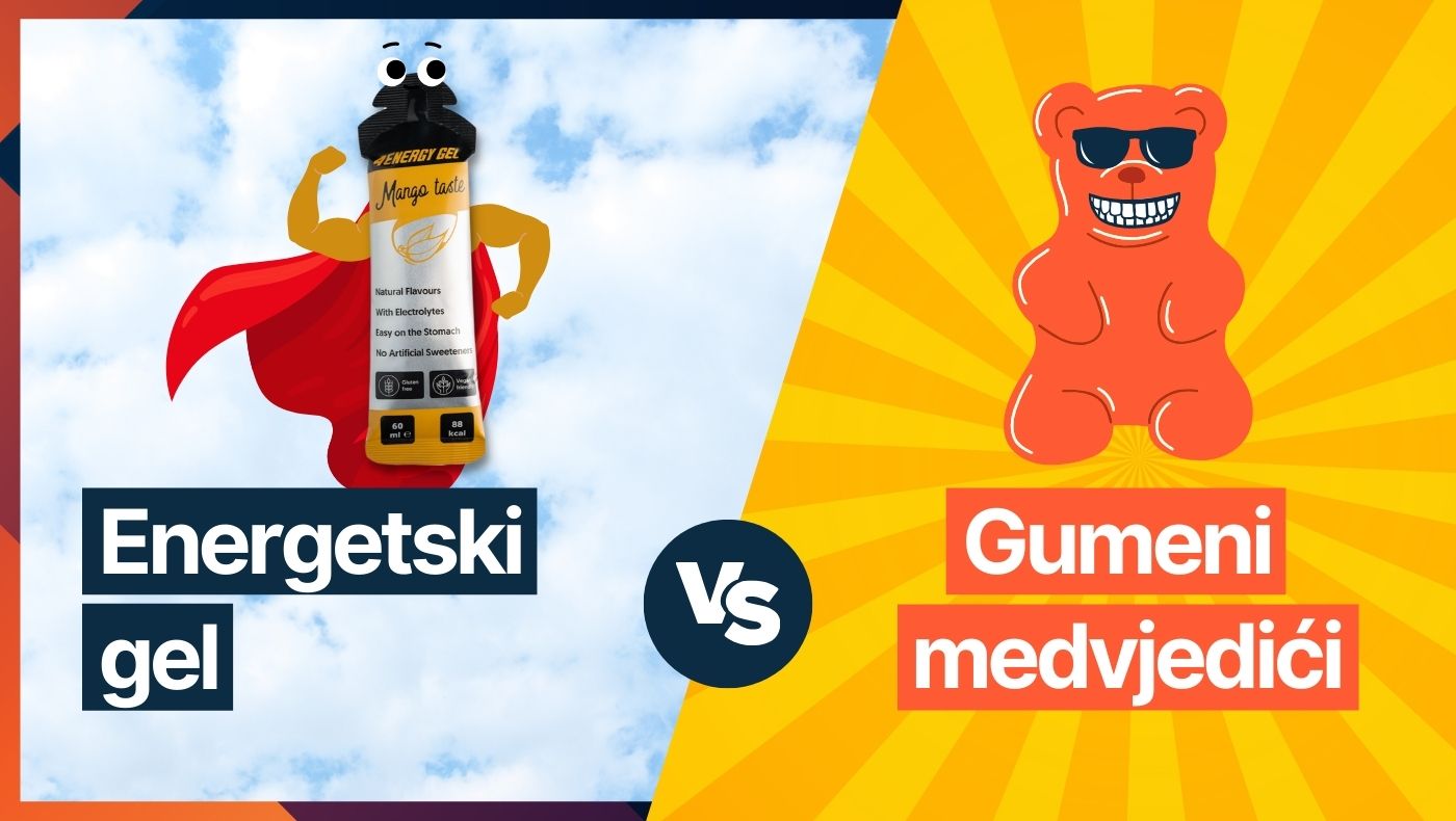 Energetski gel ili gumeni medvjedići, biciklistička dvojba