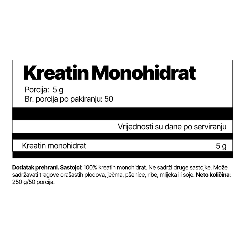 Kreatin monohidrat