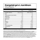 Energetski gel s L-Karnitinom