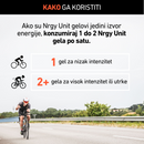 Nrgy Gel 45 (bočica za višekratno punjenje) + Flask za gel GRATIS